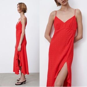 NWOT Zara Maxi Dress Sz M